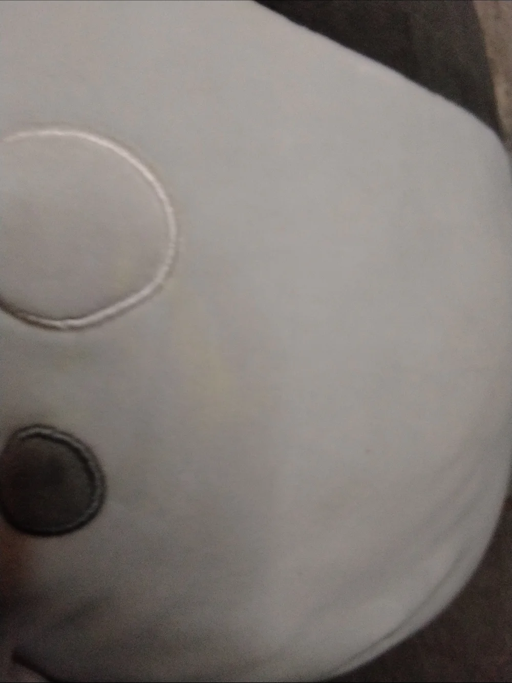 Bluey Muffin Gray and White Plush Dog Face Toy Pillow